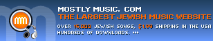 MostlyMusic.com - Over 15000 Jewish Songs